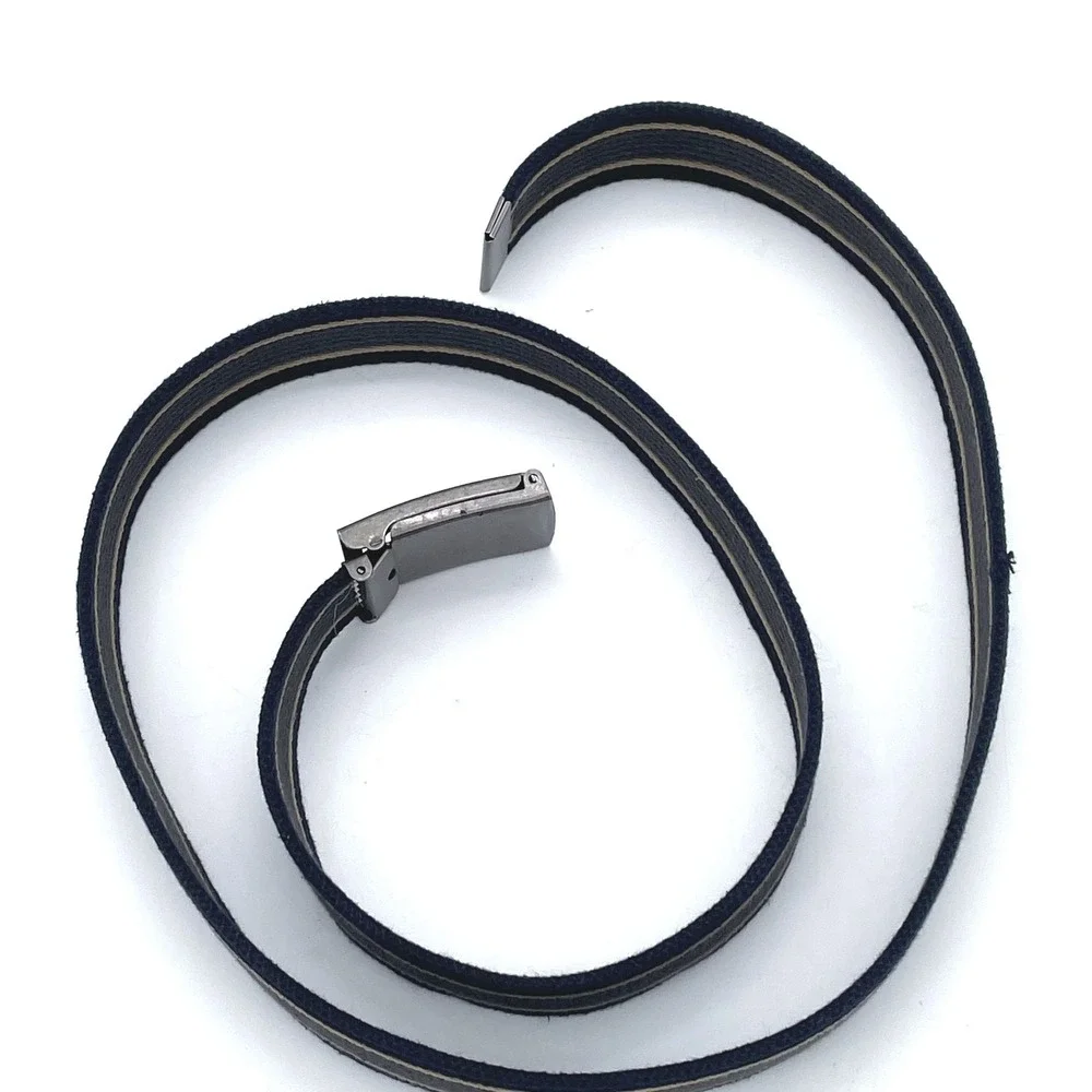 North Face Navy Blue Canvas Rope Belt Unisex One Size